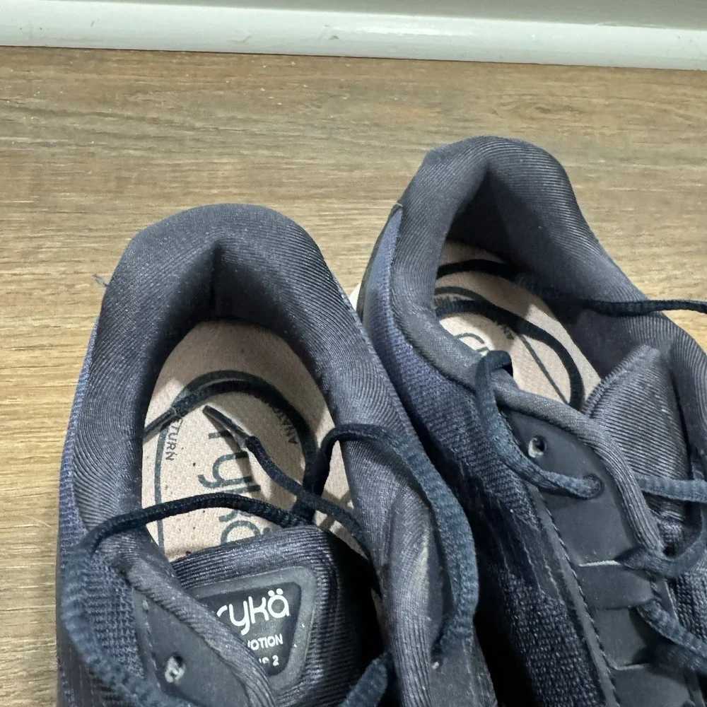 Ryka Devotion Plus 2 Sneakers Navy Blue Women's Sz 8.5 Walk Comfy Casual